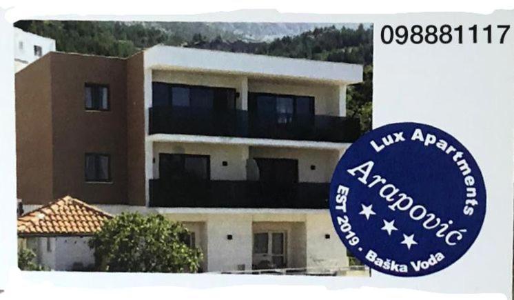 Apartmani Arapovic Башка-Вода Екстер'єр фото